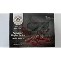 Los mejores  - Dátiles Medjool de Palestina Premium | 1 Kg de Dátiles de Origen 100% Natural | Deshidratados | Sin azufre y Sin Azúcar…